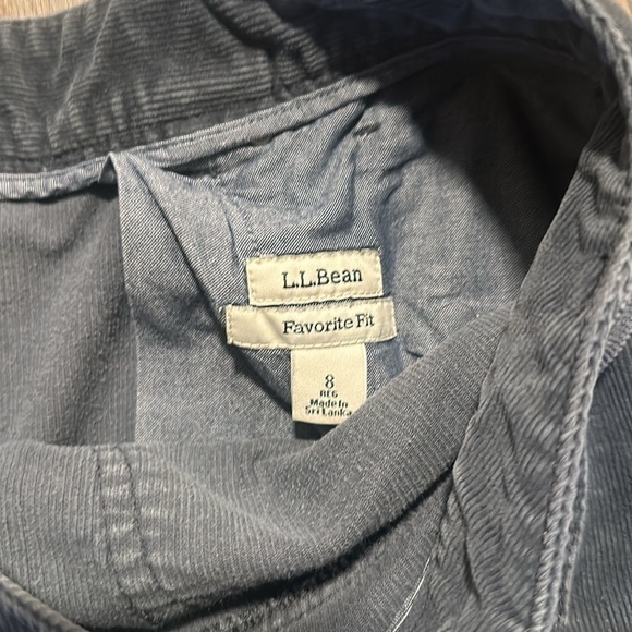 L.L. BEAN FAVORITE FIT CORDUROY PANTS (8) - Picture 9 of 9